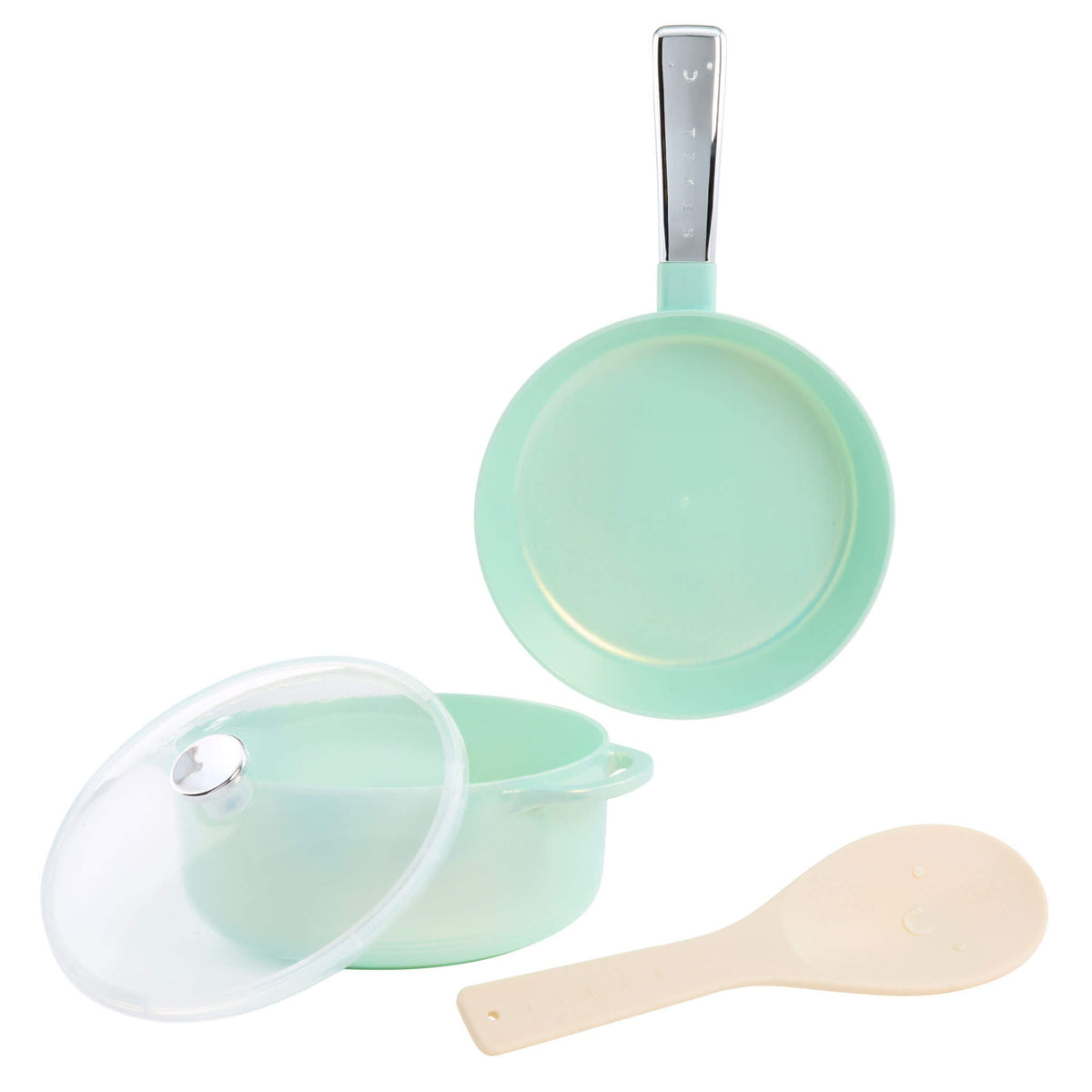 Sweet Spaces™ Pots & Pans Set - Sea Foam