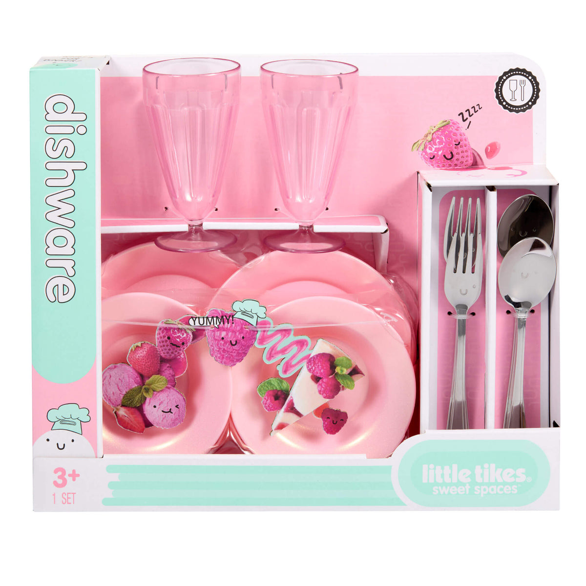 Sweet Spaces™ Dishware Set - Pink