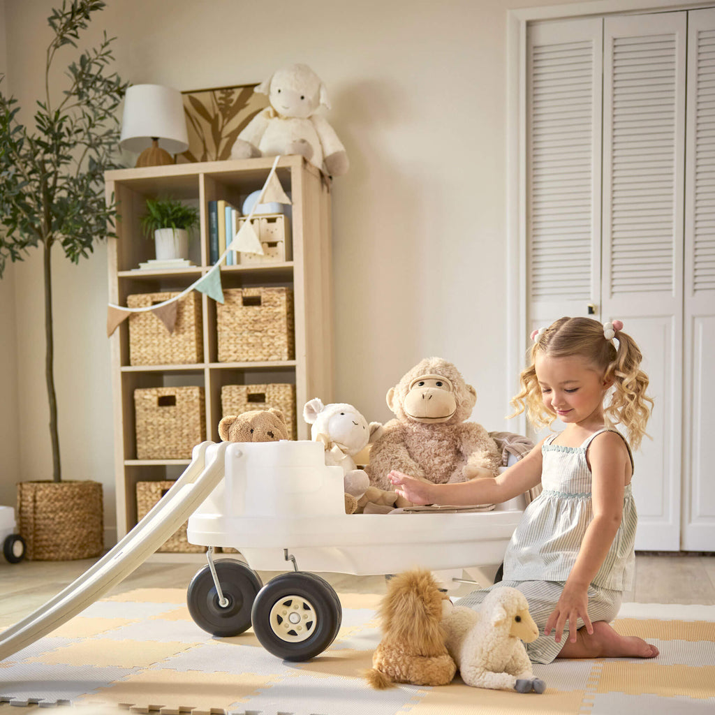 Cloud Collection™ Jr. Explorer Wagon - White