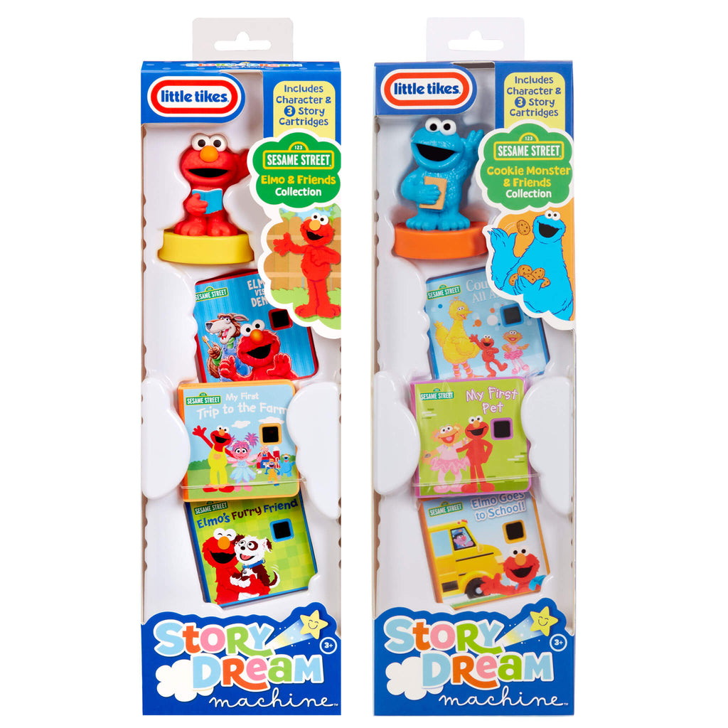 Story Dream Machine™ Sesame Street® Cookie Monster & Elmo- 2 Pack Collection